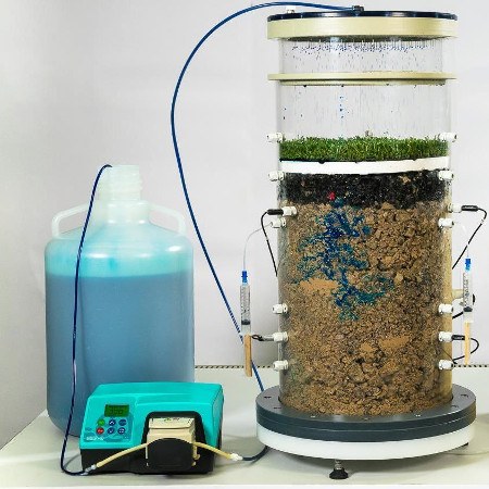 Dosierpumpe für Laborlysimeter
