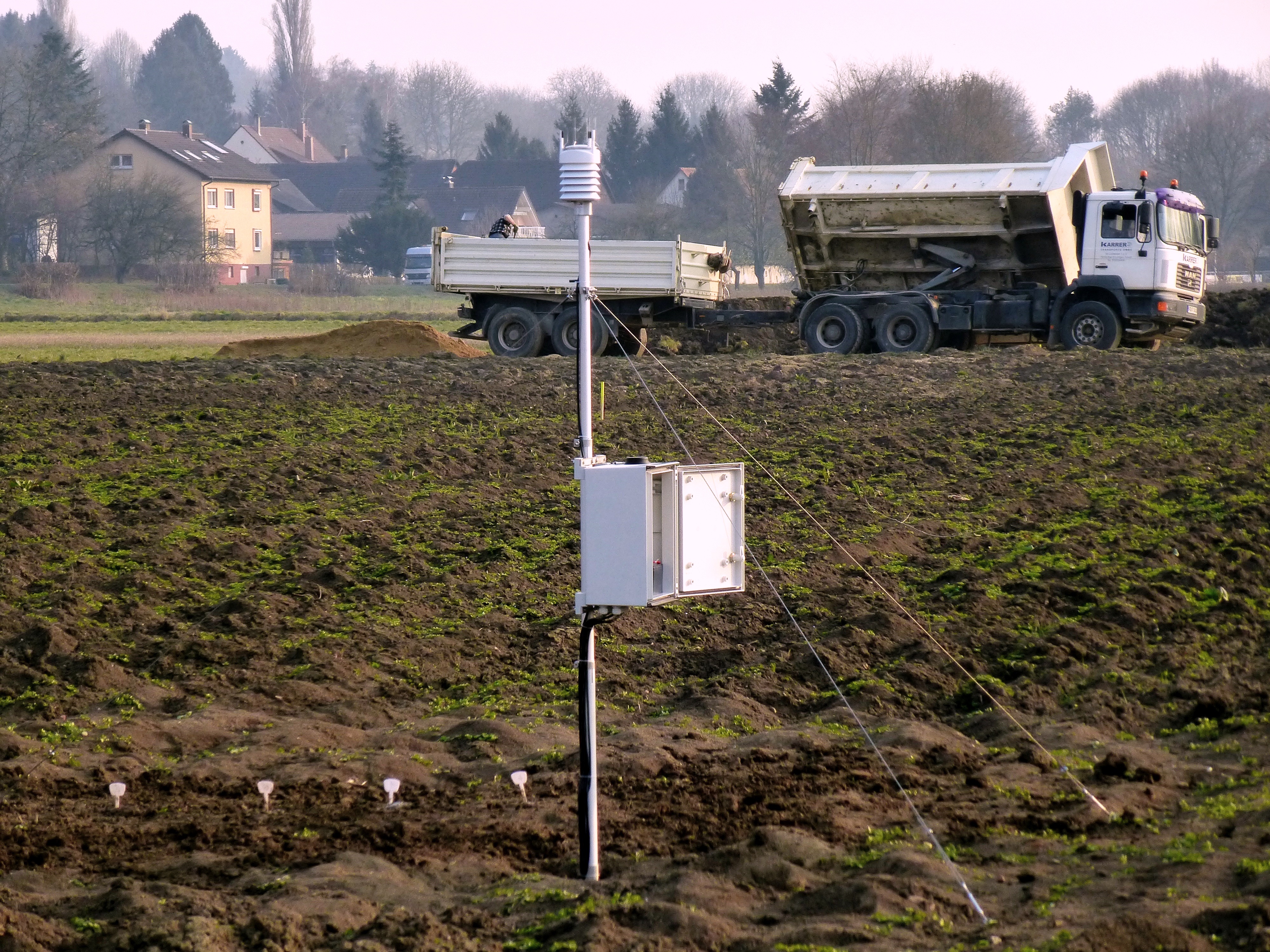 Bodenfeuchtemessung und Monitoring im Feld