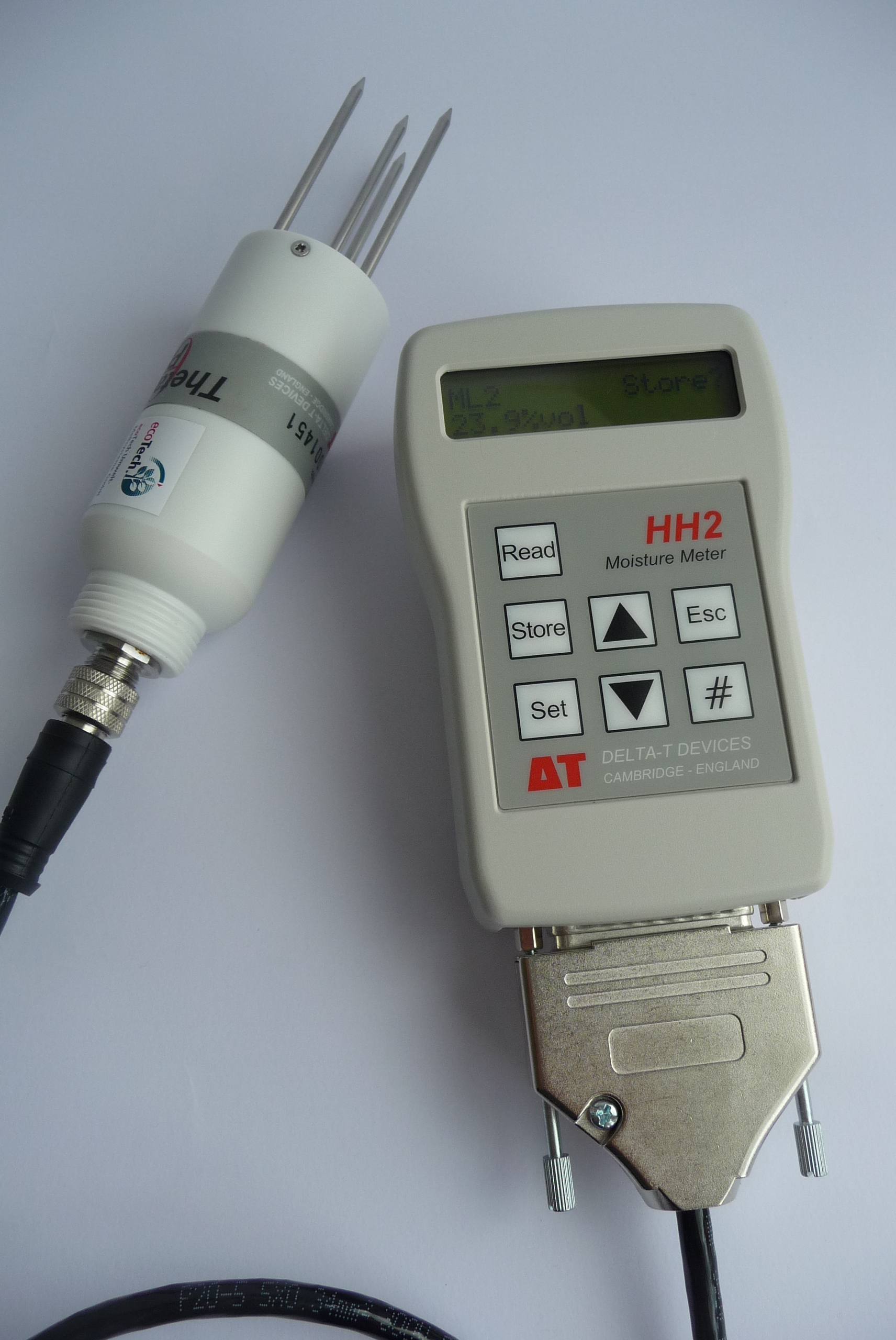 ThetaProbe ML3 mit HH2 Handmessgerät